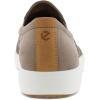 imageECCO Mens Soft 7 SlipOn 20 SneakerTaupeTaupeLion