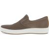 imageECCO Mens Soft 7 SlipOn 20 SneakerTaupeTaupeLion