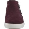 imageECCO Womens Soft 7 Side Zip Bootie SneakerFig Nubuck