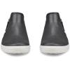 imageECCO Womens Soft 7 Side Zip Bootie SneakerSilver MetallicMagnet Nubuck