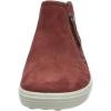imageECCO Womens Soft 7 Side Zip Bootie SneakerSyrah Nubuck