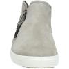 imageECCO Womens Soft 7 Side Zip Bootie SneakerWarm GreyPowder Nubuck