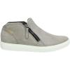 imageECCO Womens Soft 7 Side Zip Bootie SneakerWarm GreyPowder Nubuck