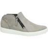 imageECCO Womens Soft 7 Side Zip Bootie SneakerWarm GreyPowder Nubuck