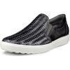 imageECCO Mens Soft 7 SlipOn 20 SneakerSilver Heavy