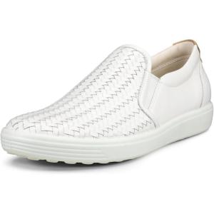 imageECCO Mens Soft 7 SlipOn 20 SneakerWhite