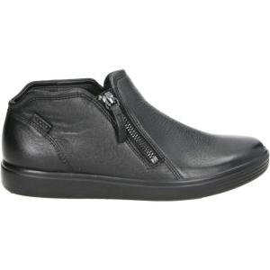 imageECCO Womens Soft 7 Side Zip Bootie SneakerBlack