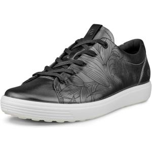 imageECCO Womens Soft 7 SneakerSilver Metallic Floral