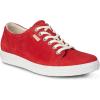 imageECCO Womens Soft 7 GoreTex Tie SneakerChili Red Nubuck