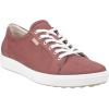 imageECCO Womens Soft 7 GoreTex Tie SneakerPetal Trim Nubuck