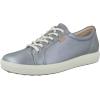 imageECCO Womens Soft 7 GoreTex Tie SneakerSilver Grey Metallic