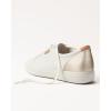 imageECCO Womens Soft 7 GoreTex Tie SneakerWhitePure White Gold Exclusive