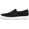 imageECCO Womens Soft 7 Woven Slip On 20 SneakerBlack Nubuck