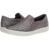 imageECCO Womens Soft 7 Woven Slip On 20 SneakerGravity Metallic