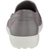 imageECCO Womens Soft 7 Woven Slip On 20 SneakerGravity Metallic