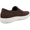 imageECCO Womens Soft 7 Woven Slip On 20 SneakerMocha Nubuck