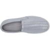 imageECCO Womens Soft 7 Woven Slip On 20 SneakerSilver Grey Metallic