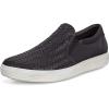imageECCO Womens Soft 7 Woven Slip On 20 SneakerBlack