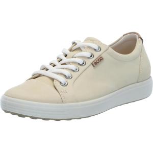 imageECCO Womens Soft 7 GoreTex Tie SneakerStraw Nubuck