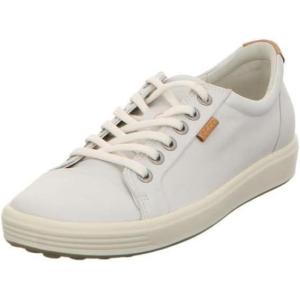 imageECCO Womens Soft 7 GoreTex Tie SneakerWhite Droid