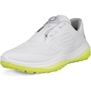 imageECCO Mens Lt1 Boa Hybrid Waterproof Golf ShoeWhite