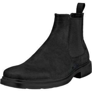 imageECCO Mens Helsinki 20 Double Gore Chelsea BootBlack Nubuck