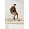 imageECCO Mens Soft 7 SneakerDark Clay NubuckLion