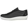 imageECCO Mens Soft Zero Lace Up SneakerBlackBlack