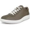 imageECCO Mens Soft Zero Lace Up SneakerTarmacTarmac