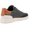 imageECCO Mens Street Lite Court SneakerBlackCognacLimestone
