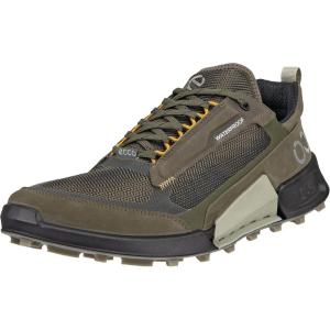 imageECCO Mens Biom 21 Cross Mountain Waterproof Low Trail Running ShoeGrape LeafTarmacBlack