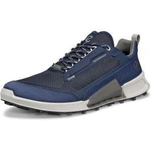 imageECCO Mens Biom 21 Cross Mountain Waterproof Low Trail Running ShoeMarine LeatherTitanium