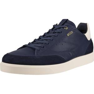 imageECCO Mens Street Lite Court SneakerNight Sky SuedeMarineLimestone