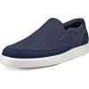 imageECCO Mens Street Lite Slip on SneakerMarine SuedeMarineNight Sky
