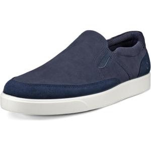 imageECCO Mens Street Lite Slip on SneakerMarine SuedeMarineNight Sky