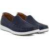 imageECCO Mens Lite Moc Summer Driving Style LoaferNight SkyCognac Summer Perforated
