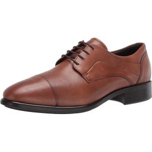 imageECCO Mens Citytray Cap Toe Tie OxfordAmber