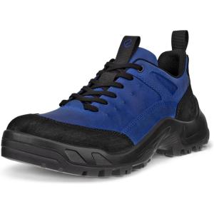 imageECCO Mens Offroad Waterproof Lace Up Hiking ShoeBlackVirtual Nubuck