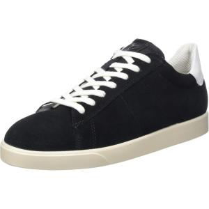 imageECCO Mens Street Lite Retro SneakerBlack White