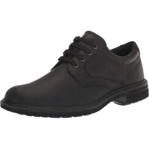 imageECCO Mens Turn II Waterproof Plain Toe Tie OxfordBlack Nubuck