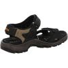 imageECCO Mens Yucatan Sport SandalBlackMoleBlack Oil Nubuck