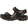 imageECCO Mens Yucatan Sport SandalBlackMoleBlack Oil Nubuck