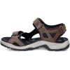 imageECCO Mens Yucatan Sport SandalEspressoCocoa BrownBlack Nubuck