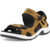 imageECCO Mens Yucatan Sport SandalAmber NubuckUpcycle Edition