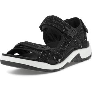 imageECCO Mens Yucatan Sport SandalBlack SplashUpcycle Edition