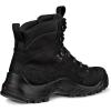imageECCO Mens Offroad Waterproof High Lace Up Hiking BootBlack NubuckBlack Oil Nubuck