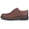 imageECCO Mens Oslo Plain Toe OxfordPotting Soil Pebbled Leather