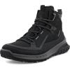 imageECCO Mens Ultra Terrain Waterproof Mid Hiking BootBlack