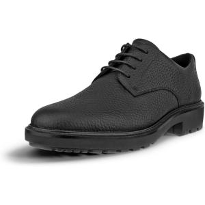 imageECCO Mens Oslo Plain Toe OxfordBlack Pebbled Leather