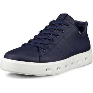 imageECCO Mens Street 720 Vented Goretex Waterproof Retro SneakerMarine